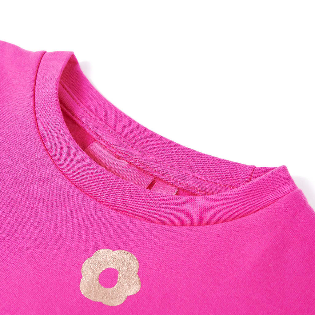 Sudadera infantil rosa oscuro 92