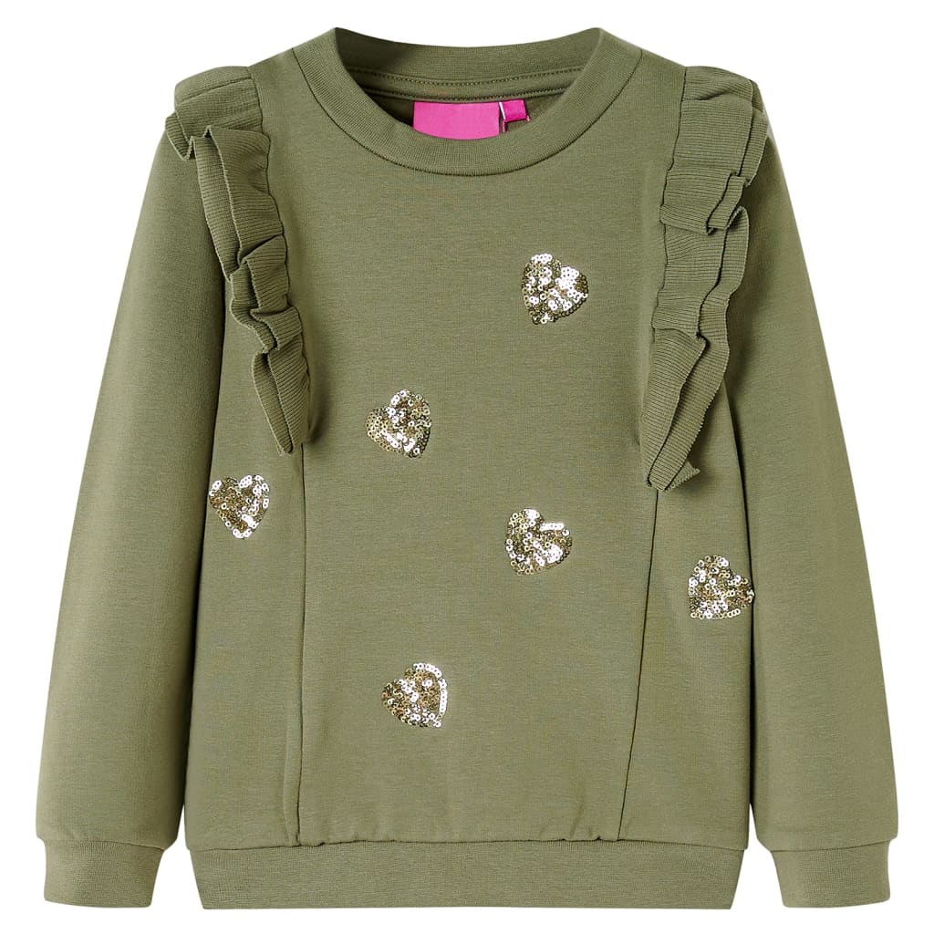 Sudadera infantil caqui 92