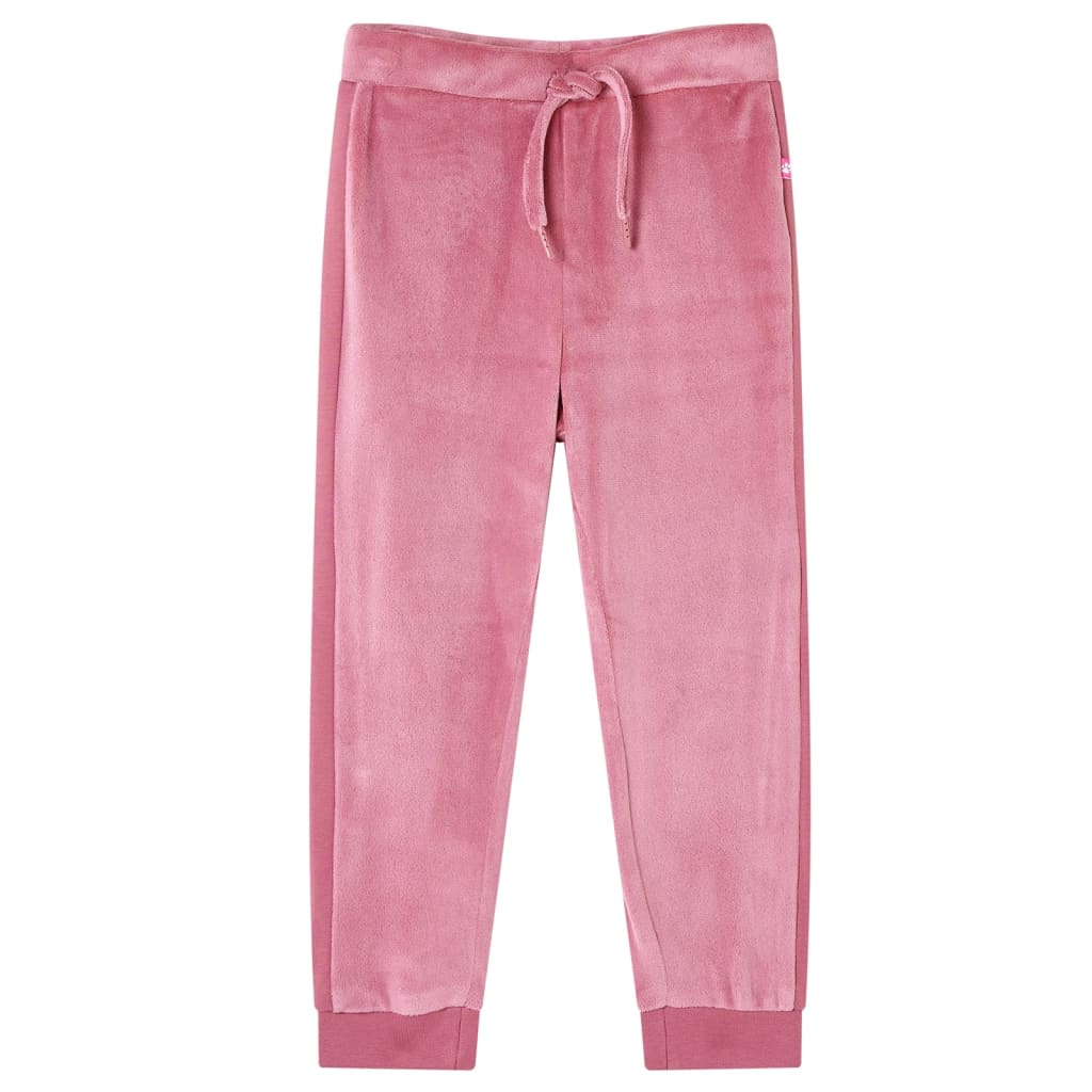 Vetonek Pantalones de chándal infantiles color frambuesa 92