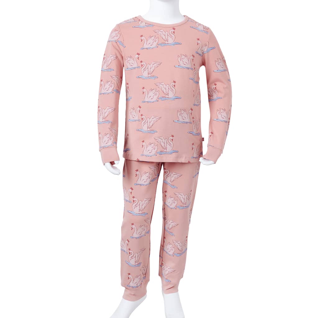 Long enfant rose des enfants pijama 140