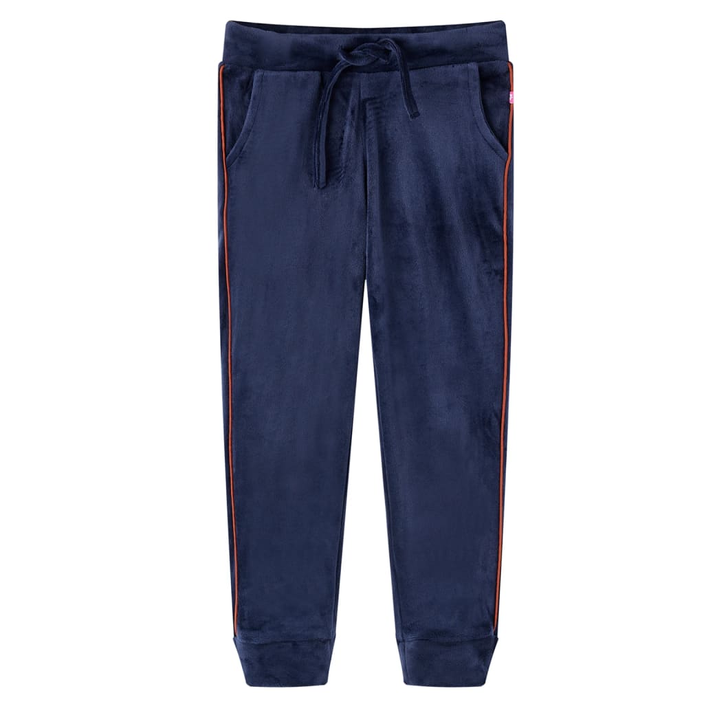 Pantalones de chándal infantiles azul marino 92