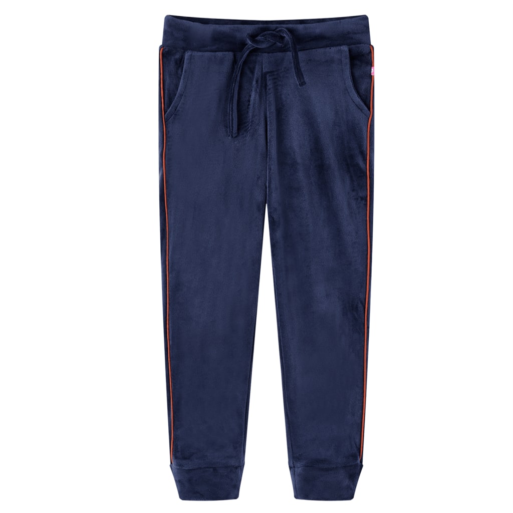 Pantalones de chándal infantiles azul marino 116