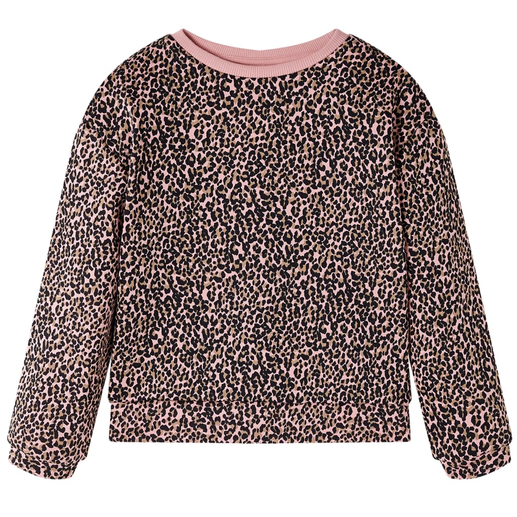 Sudadera infantil rosa medio 92