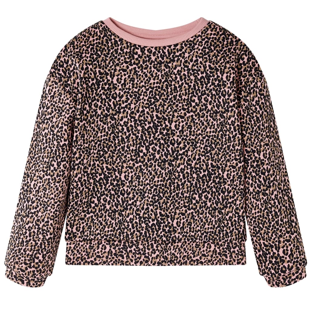 Sudadera infantil rosa medio 116