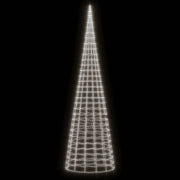 Árbol de navidad en asta de bandera 3000 led blanco frío 800 cm v2476 Vetonek