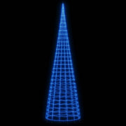 Árbol de navidad en asta de bandera 3000 led azul 800 cm v2490 - Vetonek