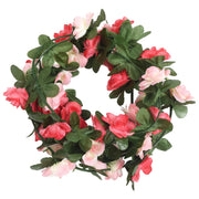 Vetonek Guirnaldas de flores de Navidad 6 uds rosa primaveral 250 cm