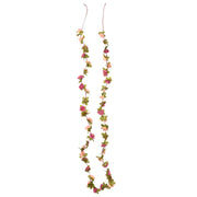 Guirnaldas de flores de navidad 6 uds rojo y rosa 250 cm v6856 - Vetonek