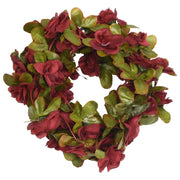 Vetonek Guirnaldas de flores de Navidad 6 uds rojo tinto 250 cm