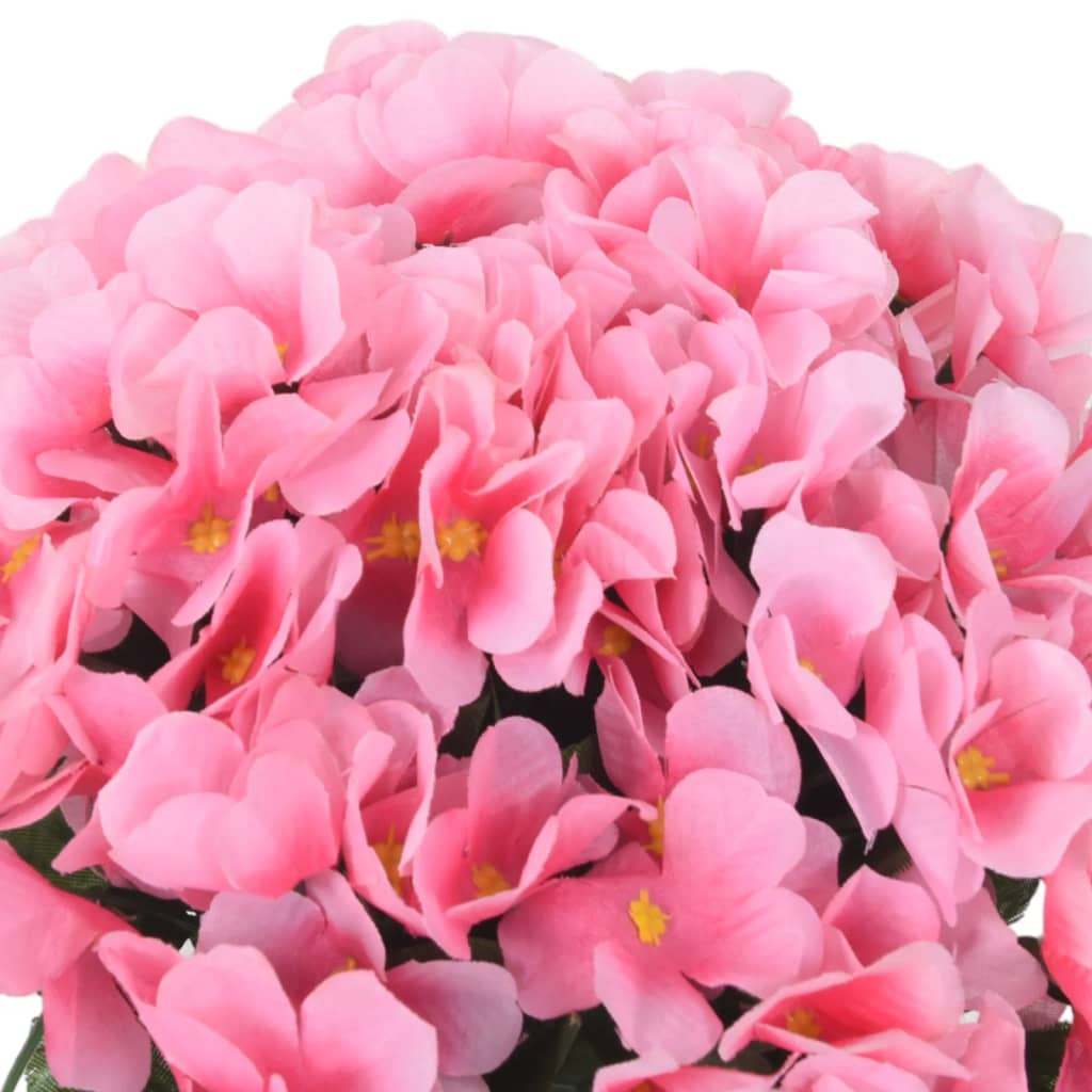 Guirnaldas de flores de Navidad 3 uds rosa 85 cm - Vetonek