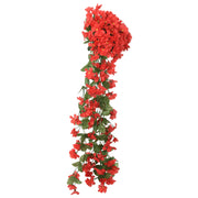 Guirnaldas de flores de navidad 3 uds rojo 85 cm v6931 - Vetonek
