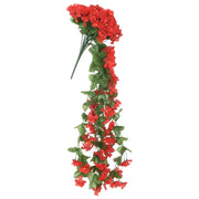 Guirnaldas de flores de navidad 3 uds rojo 85 cm v6931 - Vetonek