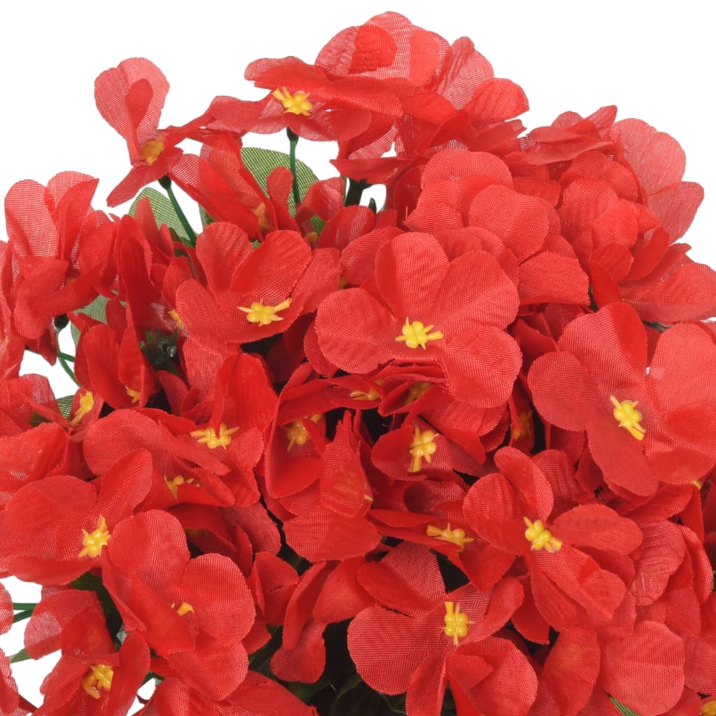 Guirnaldas de flores de navidad 3 uds rojo 85 cm v6931 - Vetonek