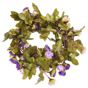Vetonek Guirnaldas de flores de Navidad 6 uds morado claro 215 cm