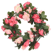 Vetonek Guirnaldas de flores de Navidad 6 uds rosa 240 cm