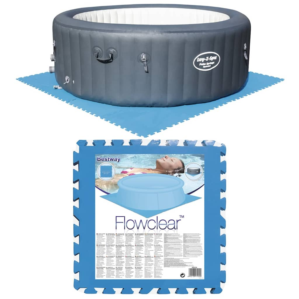 Vetonek Suelo protector para piscina 8 uds azul