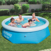 Piscina inflable redonda fast set 244x66 cm v1171 Vetonek