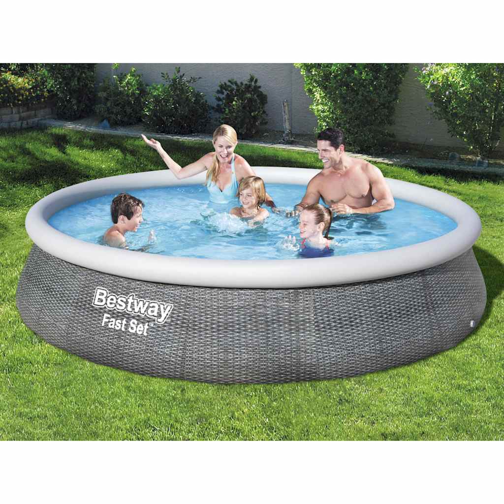 Piscina hinchable fast set con bomba 396x84 cm v2406 Vetonek