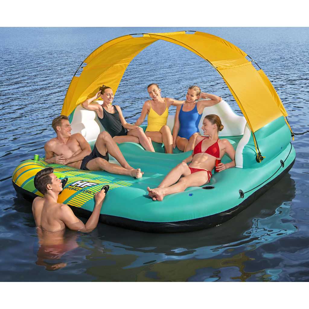 Vetonek Isla inflable para 5 personas Sunny Lounge 291x265x83 cm