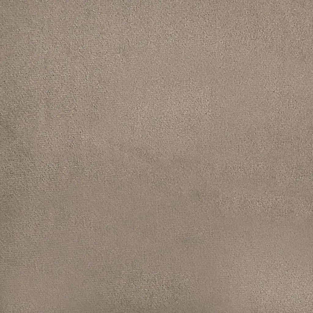 Sofá de 3 plazas con cojines tela microfibra gris taupe 180 cm Vetonek