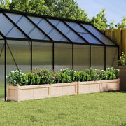 Jardineras de exterior 2 unidades madera maciza de pino v6389 Vetonek