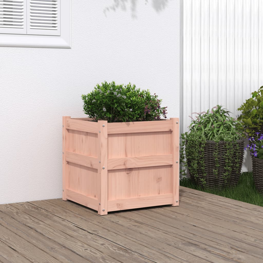 Vetonek Jardinera madera maciza de abeto Douglas 50x50x50 cm