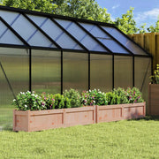 Jardineras de jardín 2 unidades madera maciza douglas v9939 Vetonek