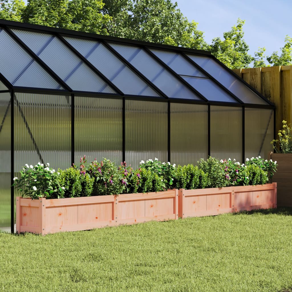 Jardineras de jardín 2 unidades madera maciza douglas v9977 Vetonek