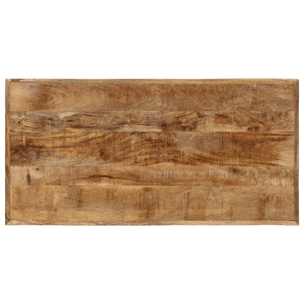 Tavolo da pranzo in legno massa 110x55x75 cm V81