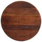Plateau de table rond en bois massif recyclé Ø 60x3,8 cm V7668 Vetonek