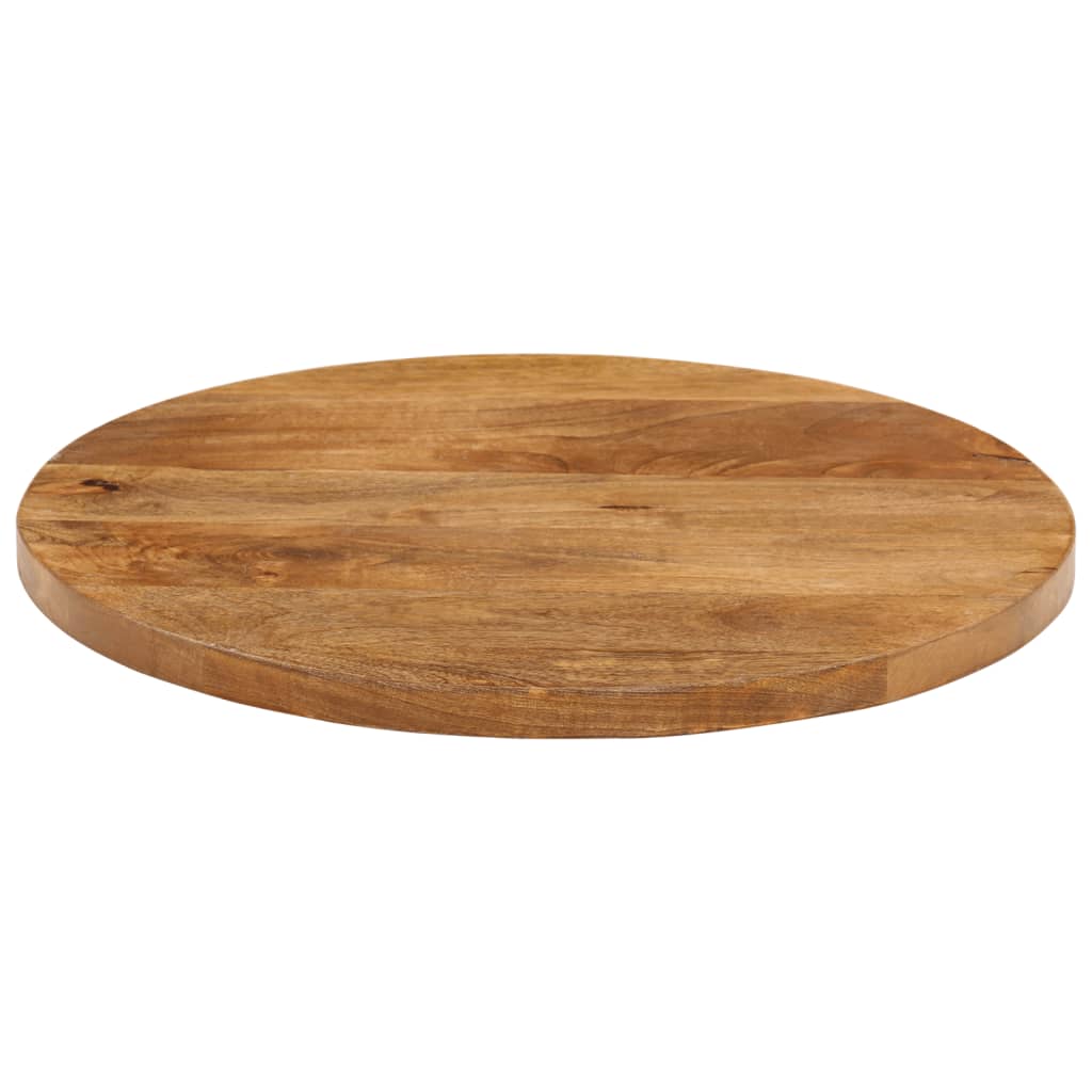 Tablero de mesa redondo madera maciza de mango Ø 50x2,5 cm