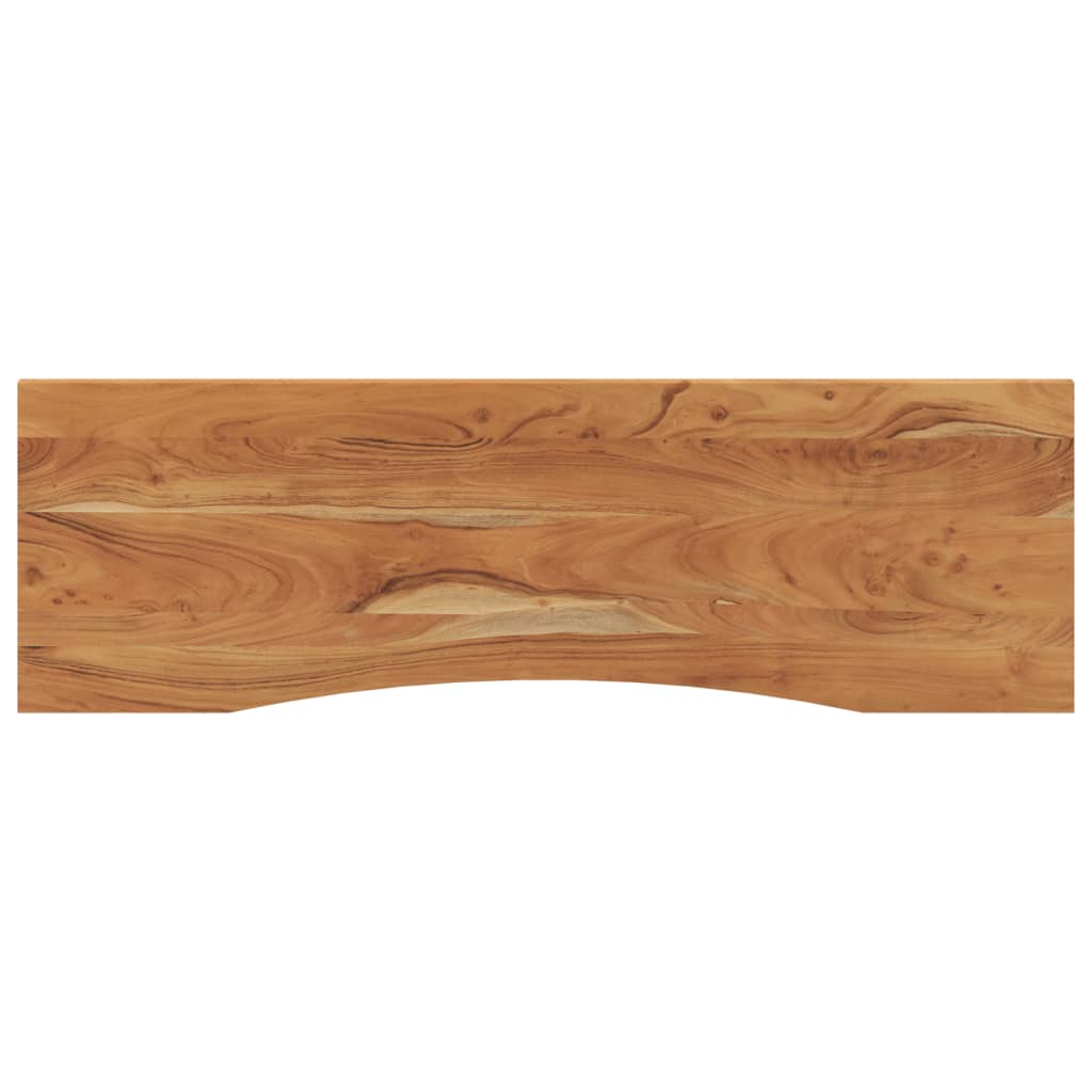 Tablero de escritorio rectangular madera acacia 160x50x2,5 cm