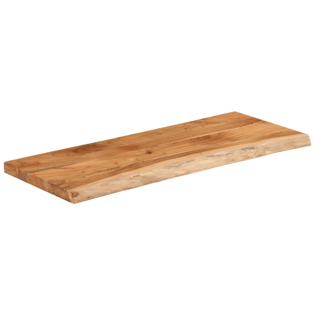 RECTANGULAR BOARD ACACIA WOOD LIVING EDGE 90x40x3.8 cm