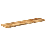 Plateau de table bord naturel bois de manguier massif 180x40x3,8 cm V1283 Vetonek