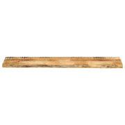 Plateau de table bord naturel bois de manguier massif 180x40x3,8 cm V1283 Vetonek
