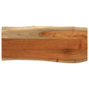 Tablero rectangular madera de acacia borde vivo 90x40x3,8 cm V3621 Vetonek