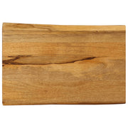 Plateau de table bord naturel bois de manguier massif 70x40x2,5 cm V4802 Vetonek
