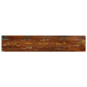 Plateau de table rectangulaire bois massif recyclé 180x30x2,5 cm v7582 Vetonek