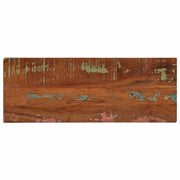 Plateau de table rectangulaire en bois massif recyclé 90x40x2,5 cm v7643 Vetonek