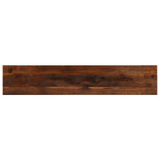 Plateau de table rectangulaire en bois massif recyclé 160x20x2,5 cm V8862 Vetonek