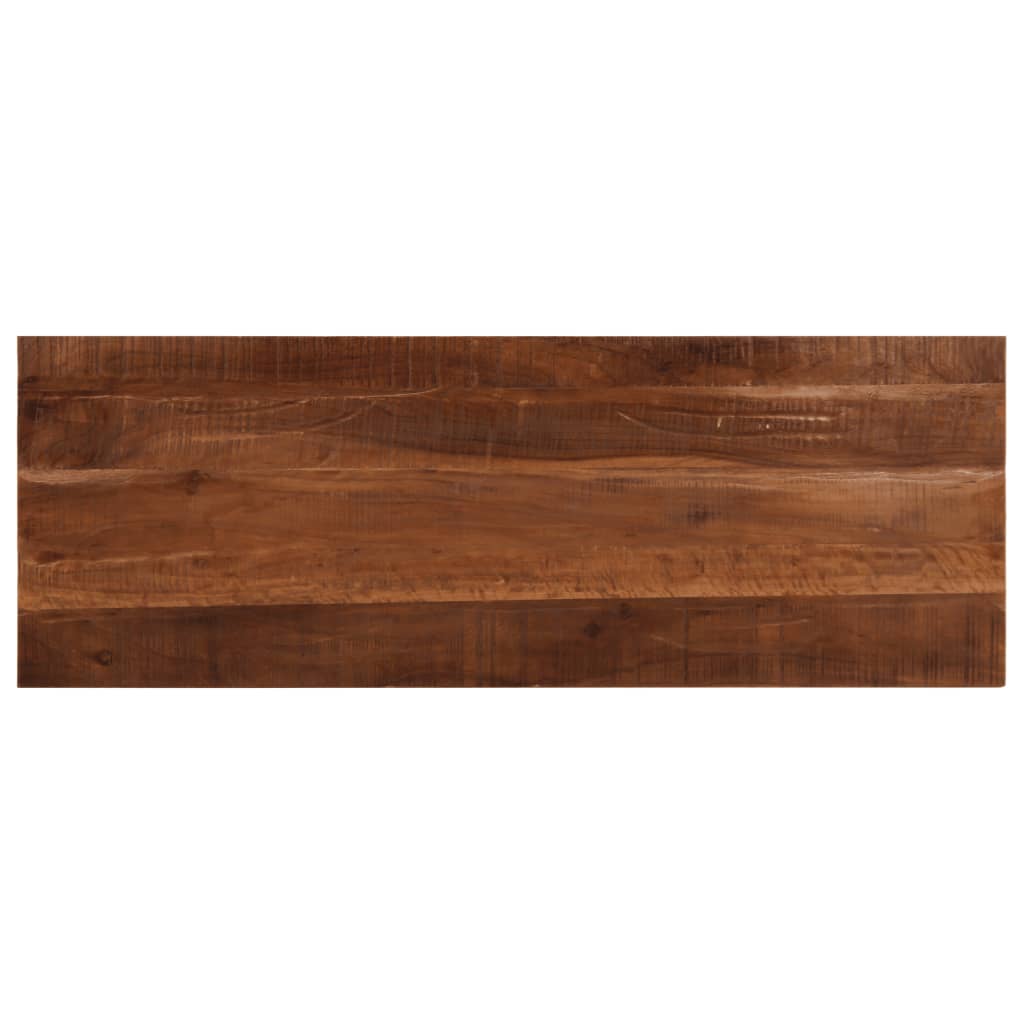 Vetonek Tablero mesa rectangular madera maciza reciclada 140x60x2,5 cm