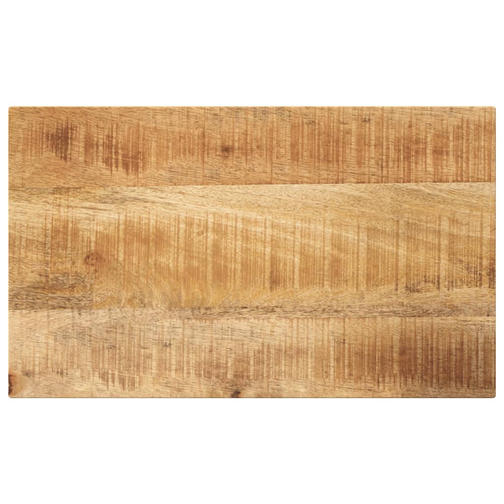 Vetonek Tablero mesa rectangular madera maciza mango rugosa 40x20x2,5cm