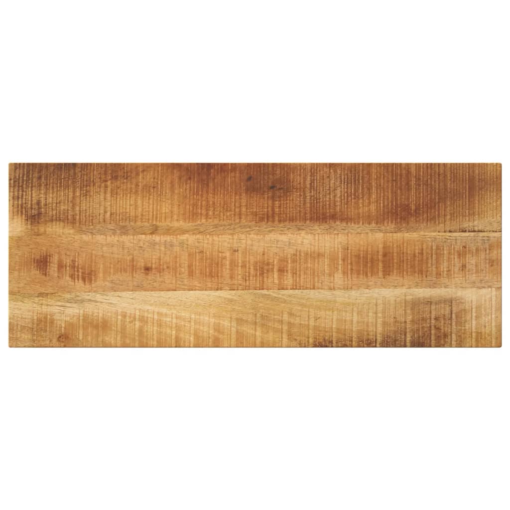 Vetonek Tablero mesa rectangular madera maciza mango rugosa 70x20x2,5cm