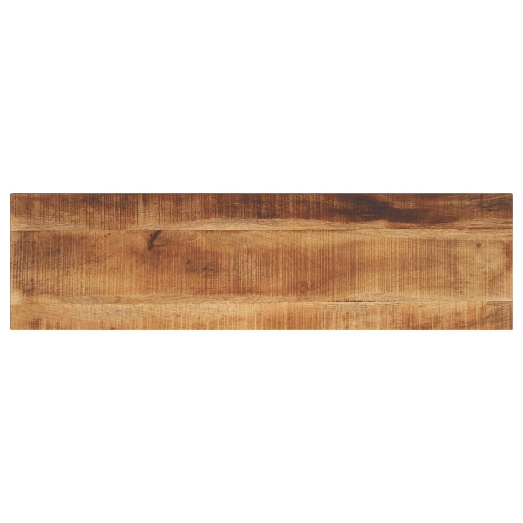 Vetonek Tablero mesa rectangular madera mango rugosa 100x20x2,5cm