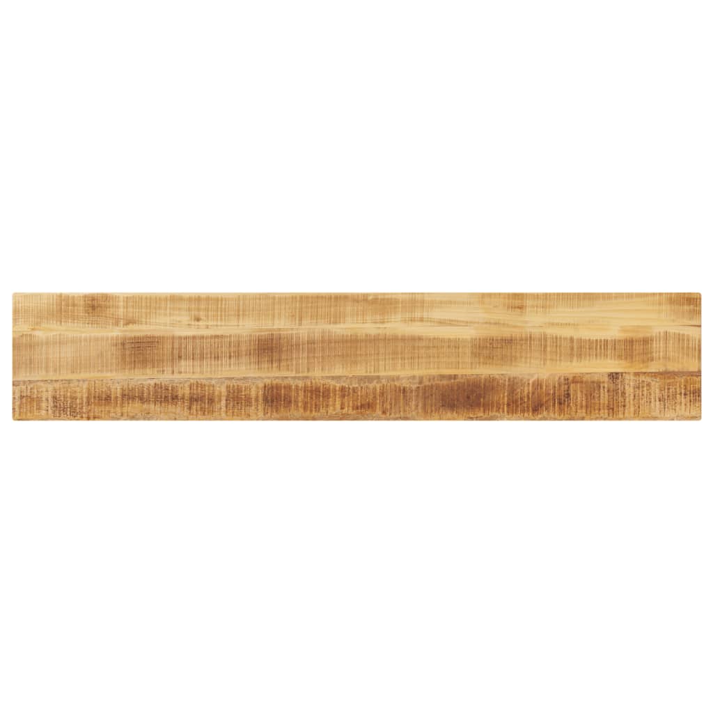 Vetonek Tablero de mesa rectangular madera mango rugosa 140x20x2,5 cm