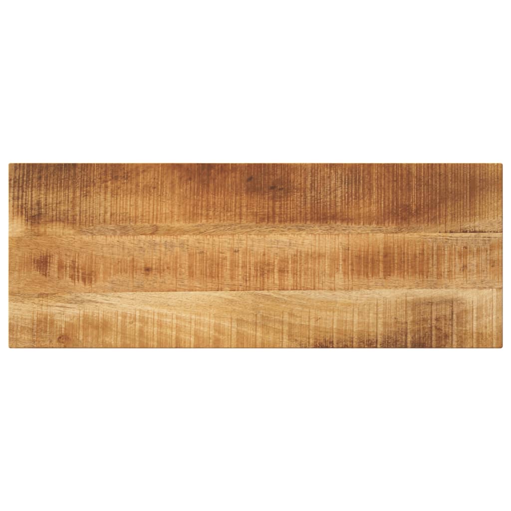 Vetonek Tablero mesa rectangular madera maciza mango rugosa 90x30x2,5cm