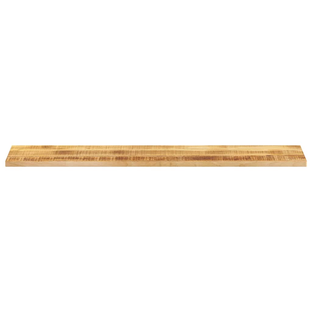 Tablero de mesa rectangular madera mango rugosa 160x40x2,5 cm