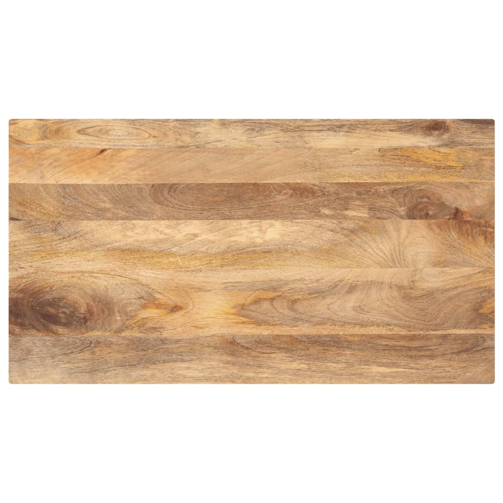 Vetonek Tablero de mesa rectangular madera maciza mango 110x50x2,5 cm