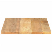 Tablero de mesa rectangular madera maciza mango 70x50x3,8 cm V2507 Vetonek