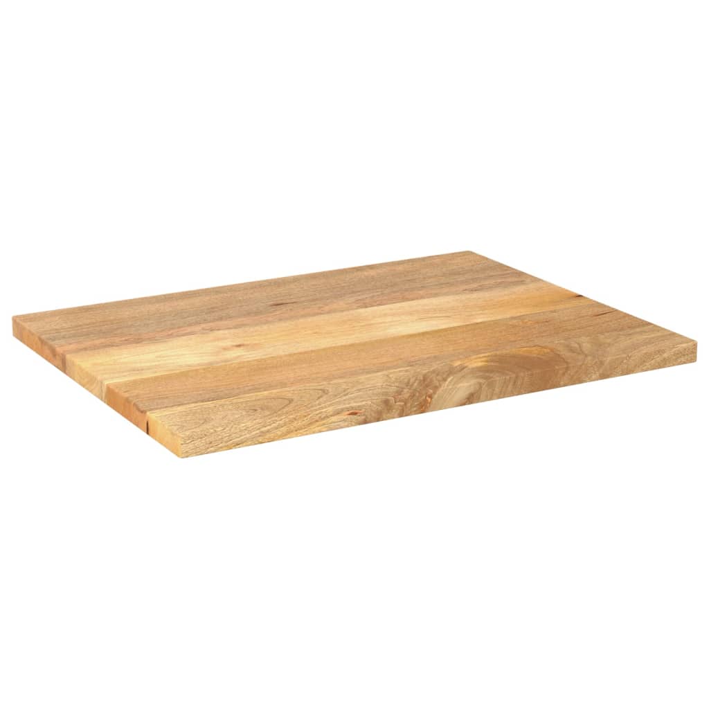 Tablero de mesa rectangular madera maciza mango 80x50x3,8 cm V2514 Vetonek